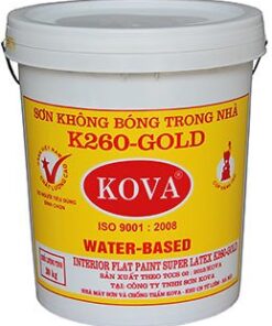 Sơn không bóng trong nhà K260-Gold
