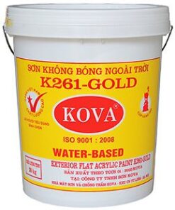 Sơn không bóng ngoài trời K261-Gold