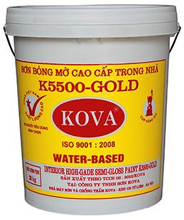 Sơn bán bóng cao cấp trong nhà K5500-Gold