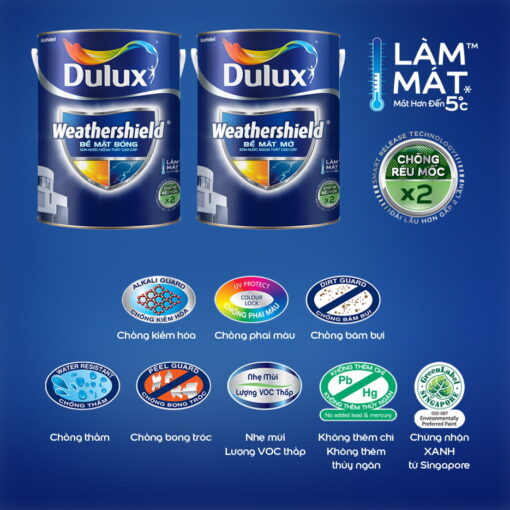 Sơn Ngoại Thất Dulux Weathershield