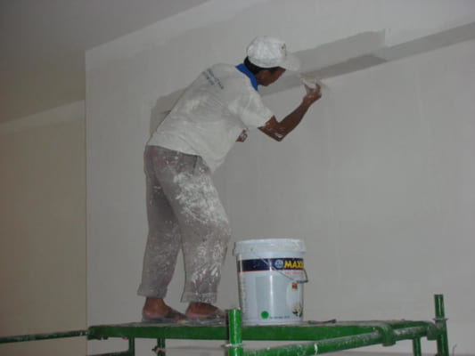 Quy trình Thi công sơn nhà đẹp Trọn Gói 