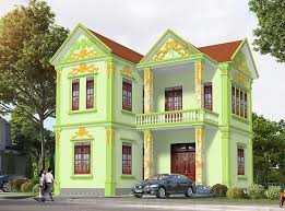 Cách phối màu sắc sơn ngoài trời đẹp 